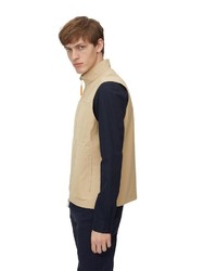 beige ärmellose Jacke von Marc O'Polo Denim