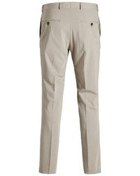 beige Anzughose von Jack & Jones