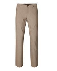 beige Anzughose von Selected