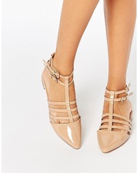 beige Ballerinas von Asos