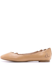 beige Ballerinas von Sam Edelman