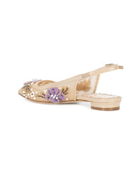 beige Ballerinas von Marchesa