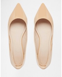 beige Ballerinas von Asos