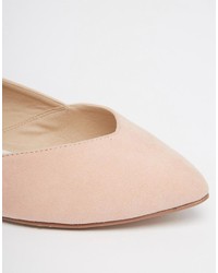 beige Ballerinas von Asos