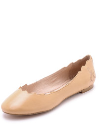 beige Ballerinas von Sam Edelman