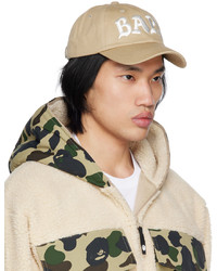 beige Baseballkappe von BAPE