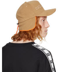 beige Baseballkappe von DSQUARED2