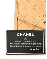 beige Bauchtasche von Chanel Vintage
