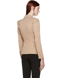 beige Baumwollsakko von Balmain