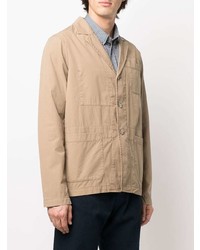 beige Baumwollsakko von Woolrich