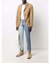 beige Baumwollsakko von Junya Watanabe MAN