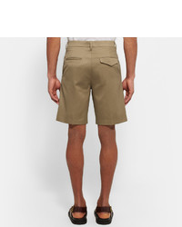 beige Baumwollshorts von Acne Studios