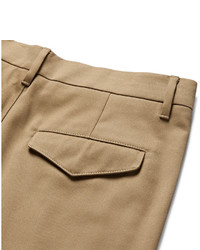 beige Baumwollshorts von Acne Studios