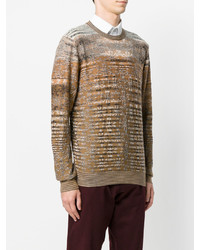 beige bedruckter Pullover von Missoni