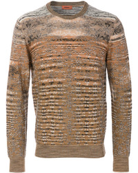 beige bedruckter Pullover von Missoni