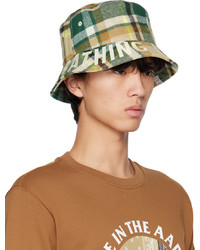 beige bedruckter Wollfischerhut von AAPE BY A BATHING APE