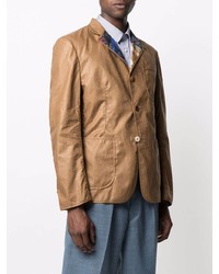 beige bedrucktes Sakko von Junya Watanabe MAN