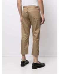 beige bestickte Jeans von Junya Watanabe MAN