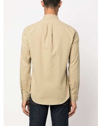 beige bestickter Polo Pullover von Polo Ralph Lauren