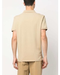 beige besticktes Polohemd von Polo Ralph Lauren