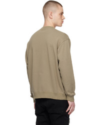 beige besticktes Sweatshirt von Undercoverism