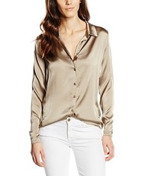 beige Bluse von Blaumax