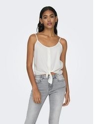 beige Bluse von Only