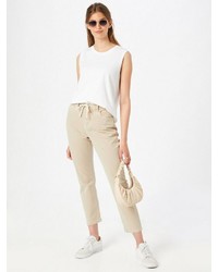 beige Bluse von Opus