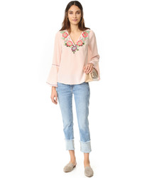 beige Bluse von Nanette Lepore