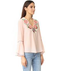 beige Bluse von Nanette Lepore