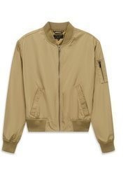 beige Bomberjacke von Bugatti