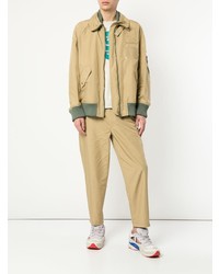 beige Bomberjacke von Kolor Beacon