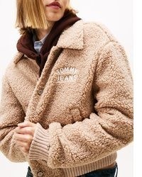 beige Bomberjacke von Tommy Jeans