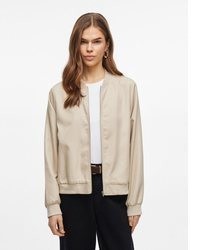 beige Bomberjacke von Vila