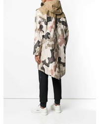 beige Camouflage Parka von Woolrich