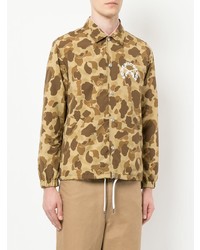 beige Camouflage Shirtjacke von Roar