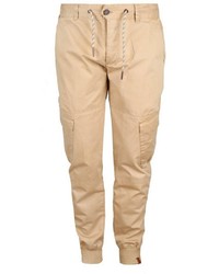 beige Cargohose von Alife and Kickin