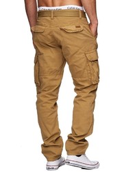 beige Cargohose von INDICODE