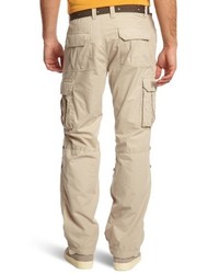 beige Cargohose von Schott NYC