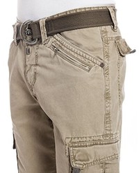 beige Cargohose von Timezone