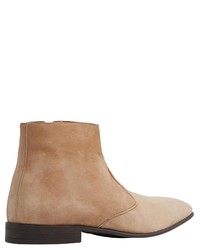 beige Chelsea Boots aus Leder von Aldo