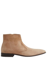 beige Chelsea Boots aus Leder von Aldo