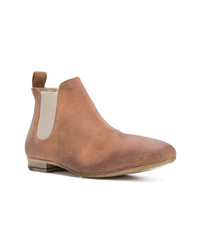 beige Chelsea Boots aus Leder von Marsèll