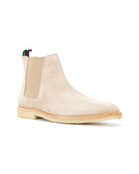 beige Chelsea Boots aus Leder von Ps By Paul Smith