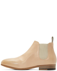 beige Chelsea Boots aus Leder von Marsèll