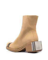 beige Chelsea Boots aus Leder von Gmbh