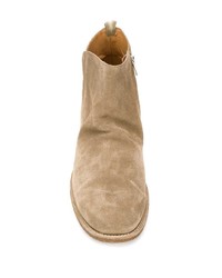 beige Chelsea Boots aus Wildleder von Officine Creative