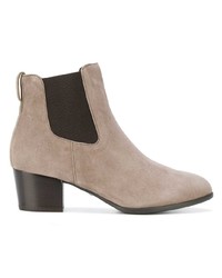 beige Chelsea Boots aus Wildleder von Hogan