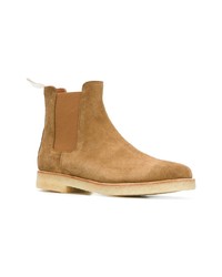 beige Chelsea Boots aus Wildleder von Common Projects