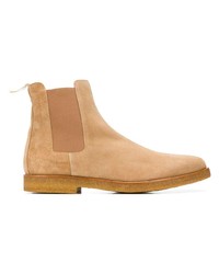 beige Chelsea Boots aus Wildleder von Common Projects